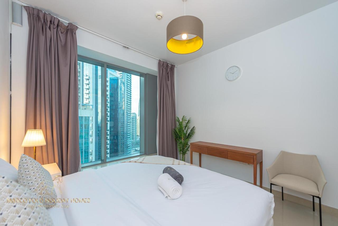 Marco Polo - 2 Bedroom With Burj Khalifa View - 5 Min To Mall Apartment *