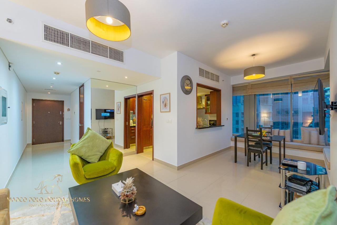 Marco Polo - 2 Bedroom With Burj Khalifa View - 5 Min To Mall Apartment *